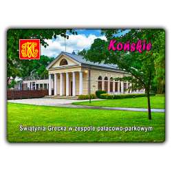 Magnes elastyczny 65x90 KOŃSKIE Świątynia Grecka w zespole pałacowo-parkowym